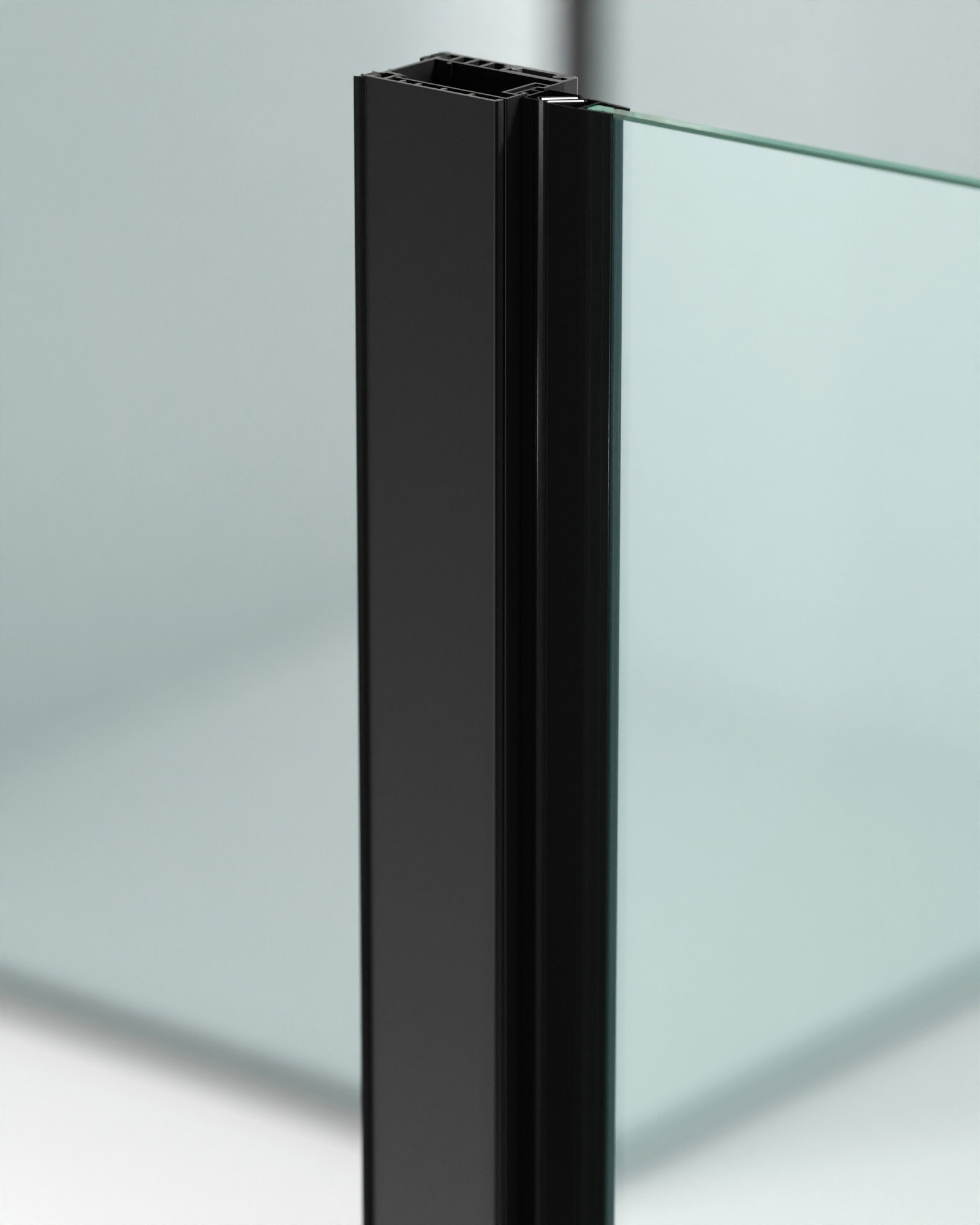 iBath® Väggmagnet (+50mm), Mattsvart