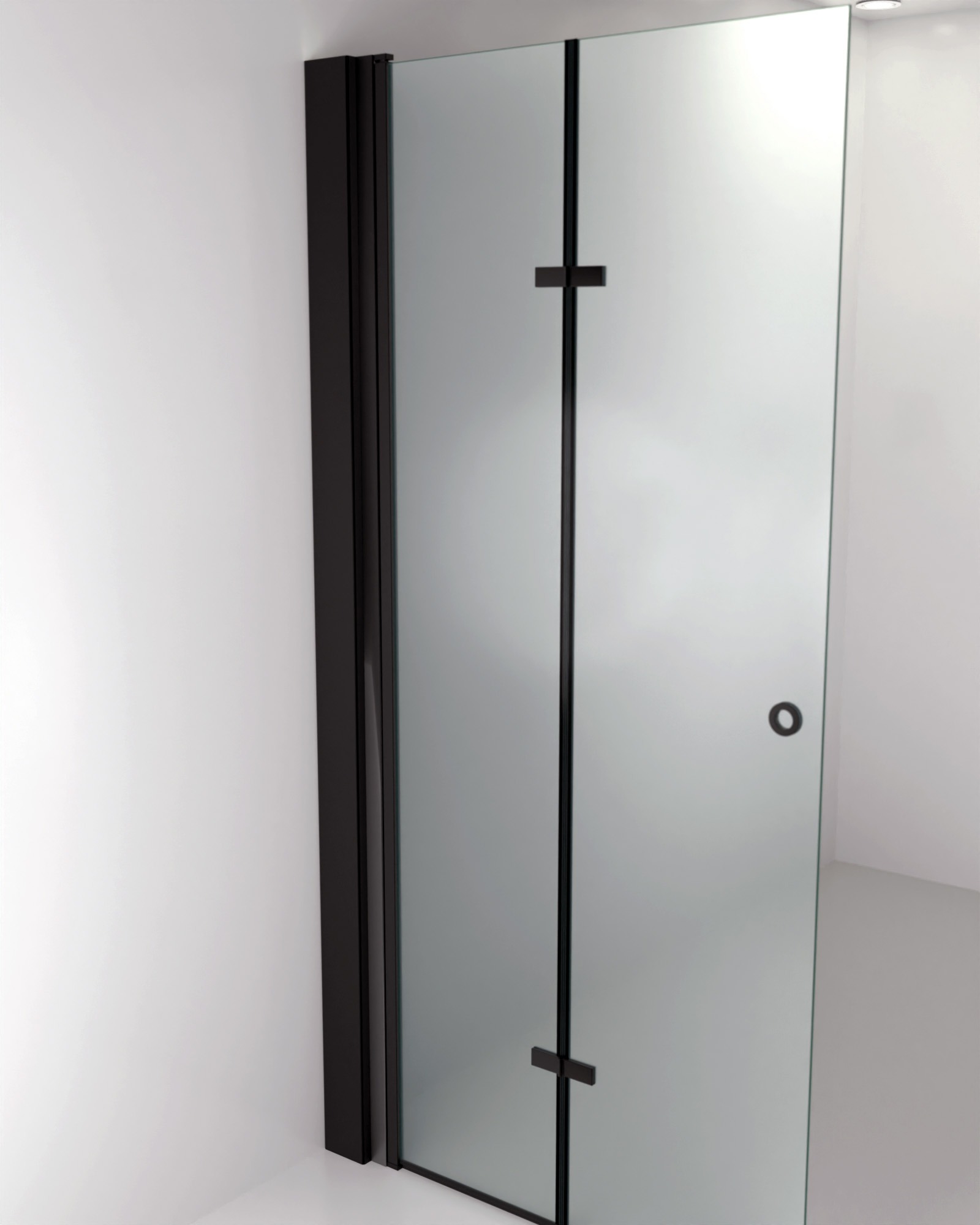 iBath® Eclipz™ - Duschpelarförvaring, Mattsvart - Bild 3